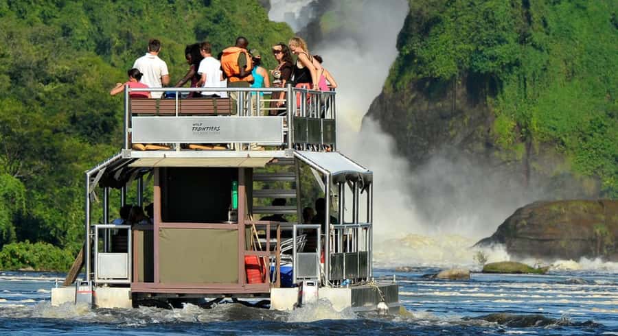 Kampala: 2-Day Murchison Falls National Park Safari - Reaching the top of Murchison Falls