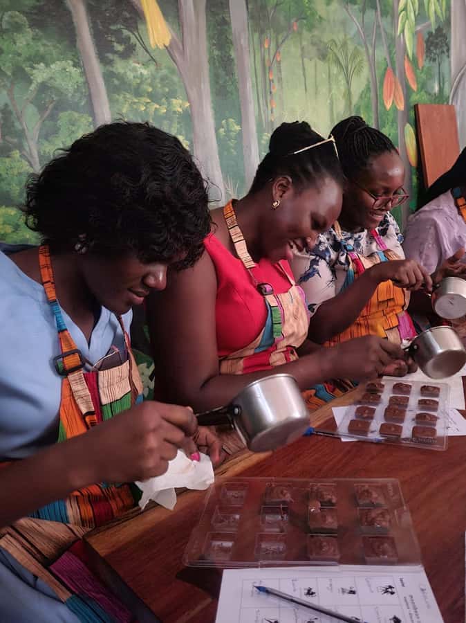 Kampala: Hands-On Chocolate Making Experience - Making the Aztec-style chocolate drink