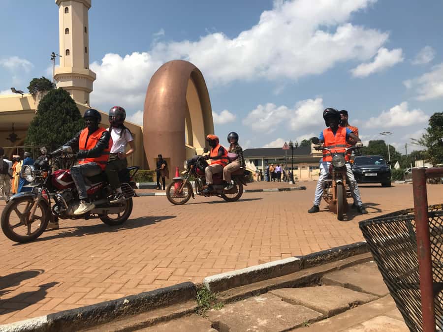 KAMPALA MOTOR BIKE TOURS (boda boda tours) - Kabaka’s Palace and Buganda royal history