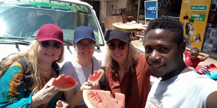 Kampala: Three-Hour Food Tour - Walking through Kamwokya market