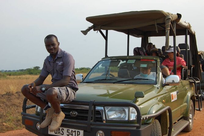 Queen Elizabeth Open Safari Jeeps for game drives. - Quick points about this Queen Elizabeth safari