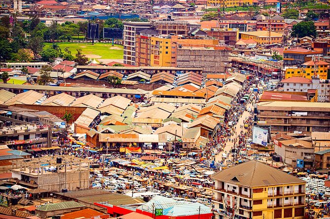 Safe Motorbike Tour in Kampala (Boda Boda Tour) - Reading Kampala at Kalerwe Market