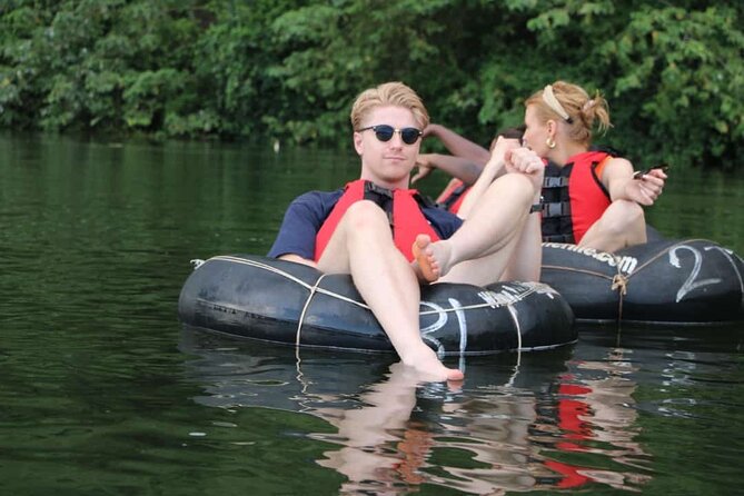 Tubing the Nile - Riding the rapids from a tube