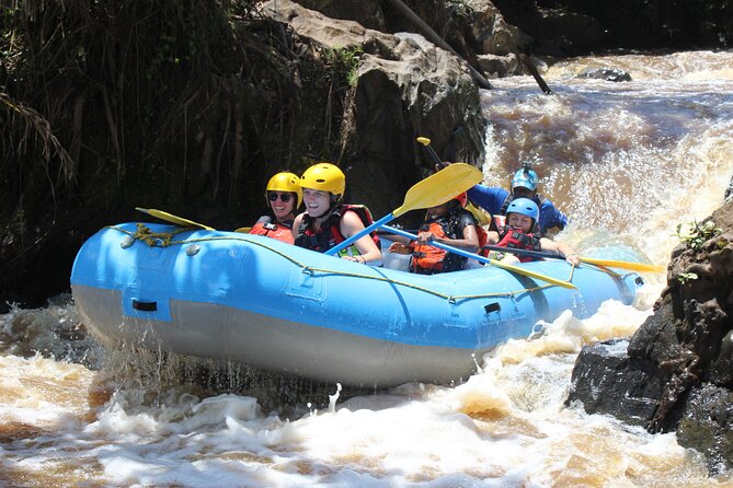 Uganda Jungle Rafting - Four hours and 25 kilometers on the Birira